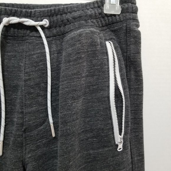 American Eagle sweatpants XS elastic pull on drawstring waist zip pockets jogger - Picture 4 of 14